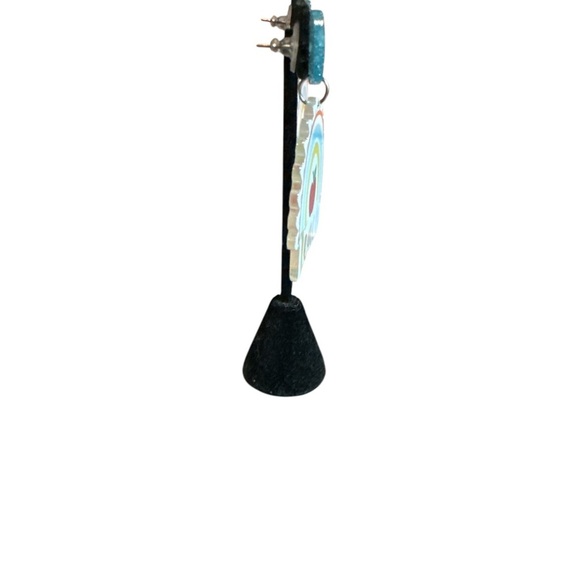 3/$20 Rainbow Apple Teacher Earrings - Picture 4 of 7